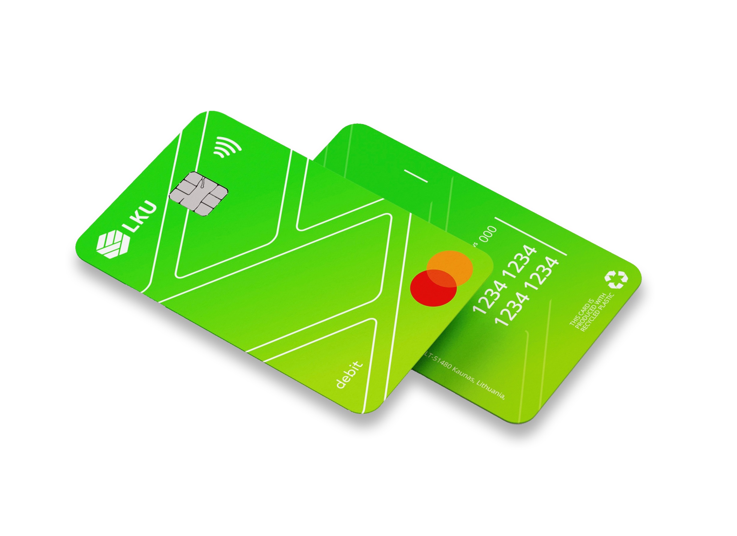 Debeto kortelė „Debit Mastercard“